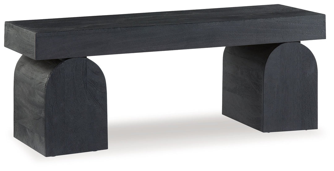 HoLGrove - Accent Bench - Black