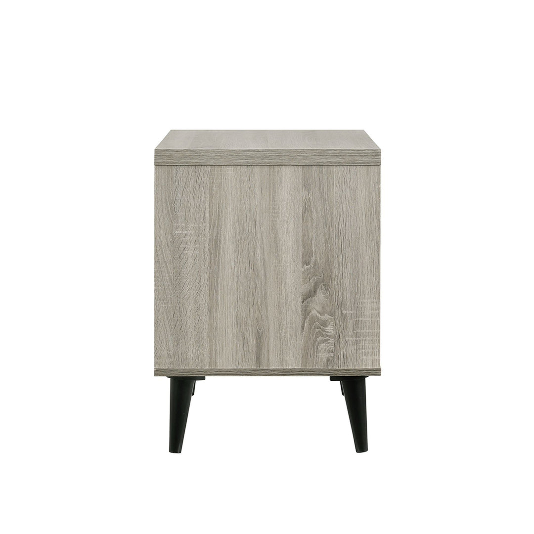 Ernesto - 2-Drawer Nightstand (3A Packing) - Gray