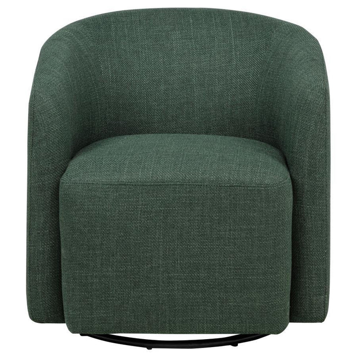 Mossbrook - Fabric Upholstered Swivel Accent Chair