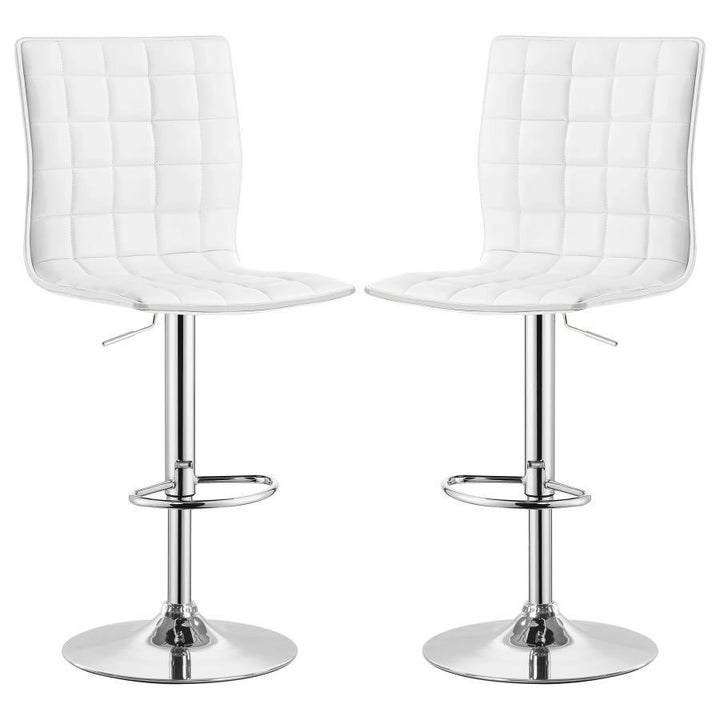 Ashbury - Upholstered Adjustable Bar Stool (Set of 2)