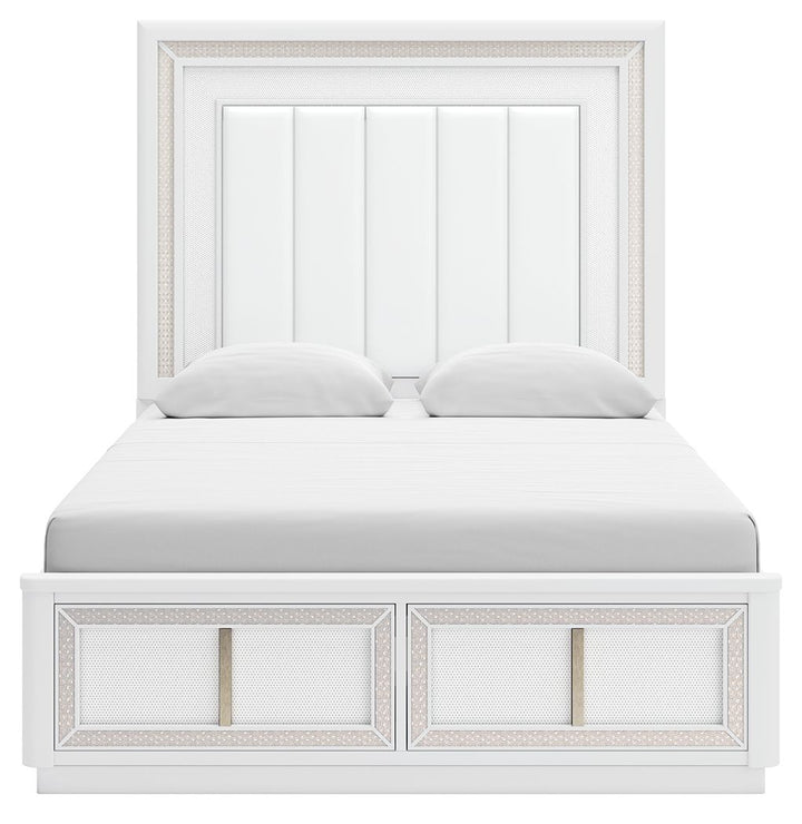 Chalanna - Upholstered Storage Bed