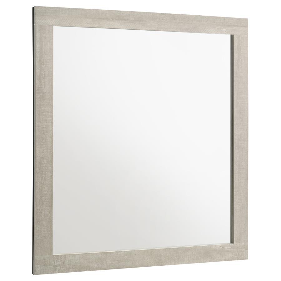 Trenton - Dresser Mirror - Rustic Cream