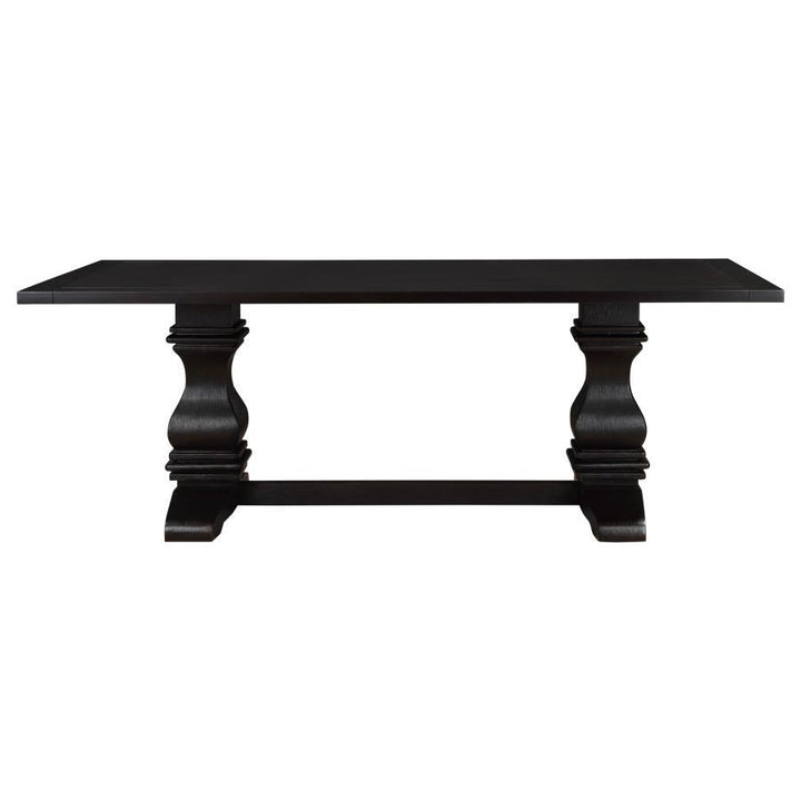 Parkins - Rectangular Dining Table - Rustic Espresso