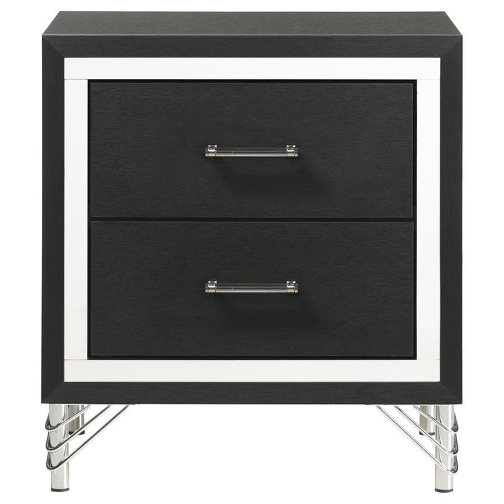 Lucia - 2-Drawer Nightstand - White