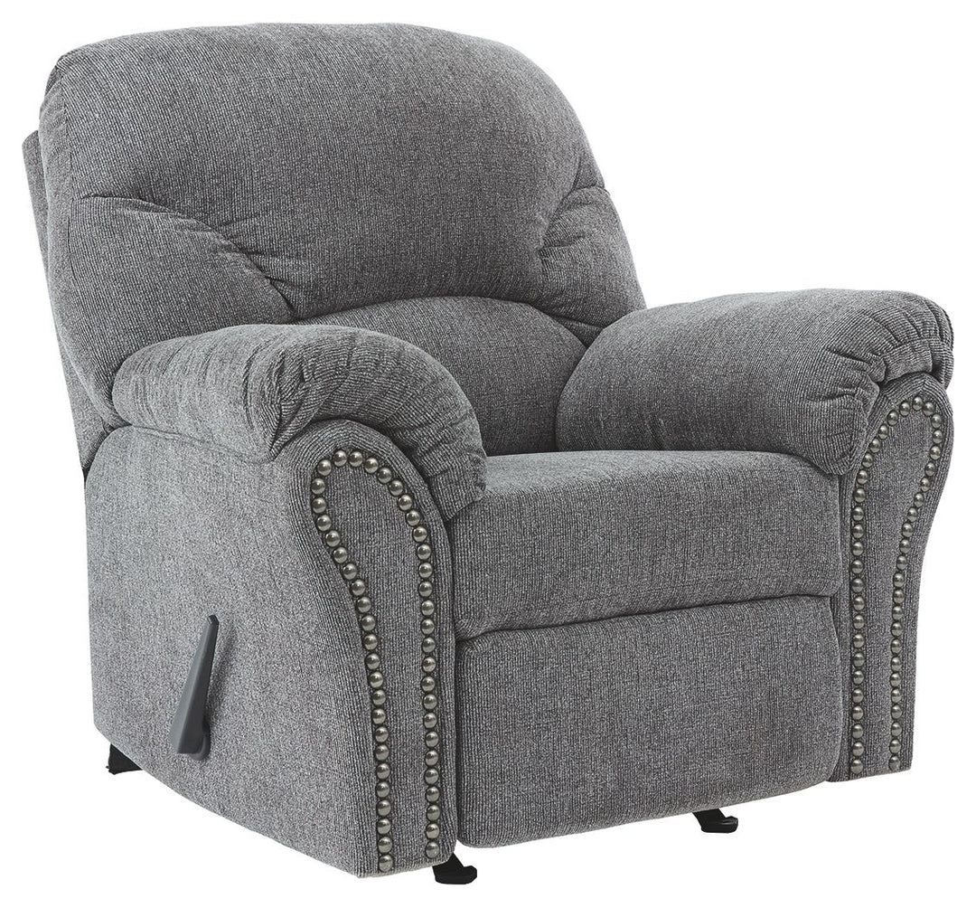 Allmaxx - Rocker Recliner - Pewter