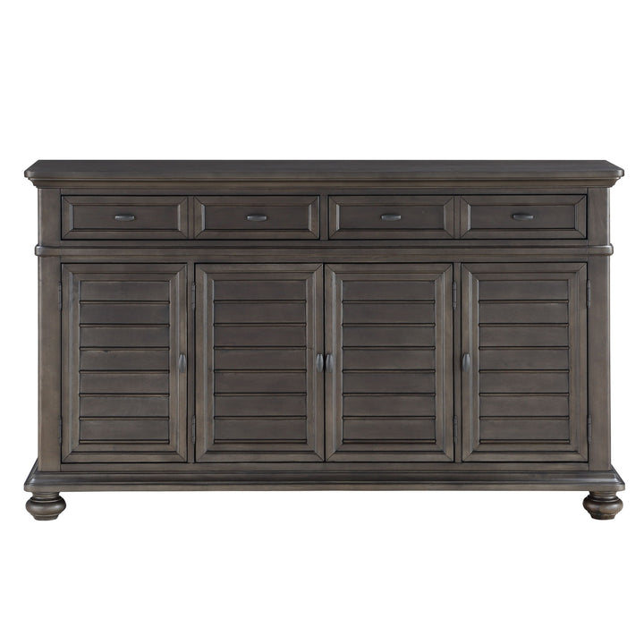 Linnett - Server - Dark Brown