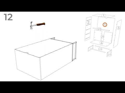 Neilsville - Five Drawer Chest - Whitewash