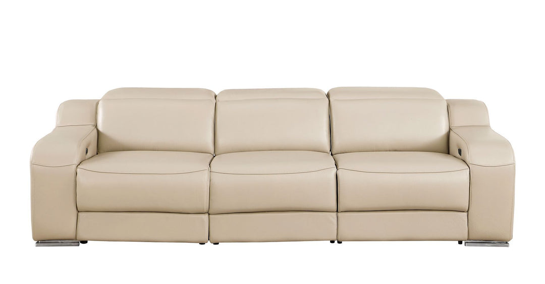 1116 - 3-Piece Modular Power Reclining Sofa In With 2 Power Recliners &amp; Power Headrests