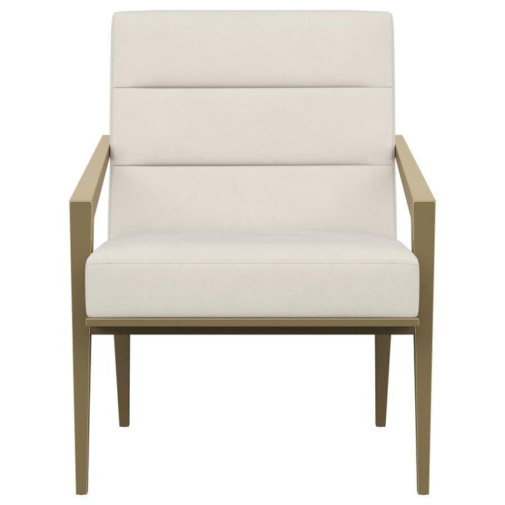 Kirra - Upholstered Metal Arm Accent Chair