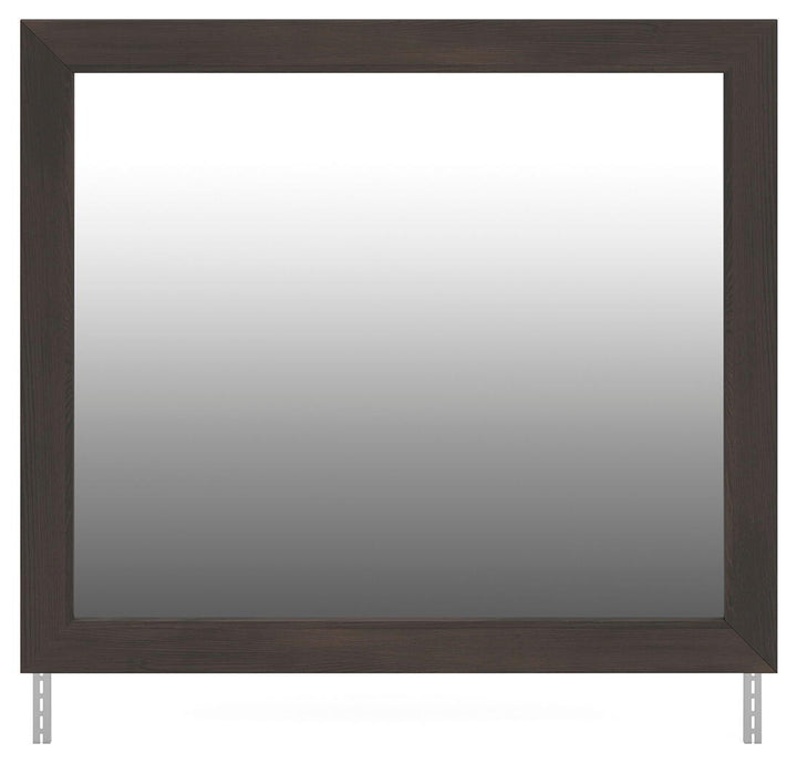 Shaehartin - Bedroom Mirror - Dark Brown