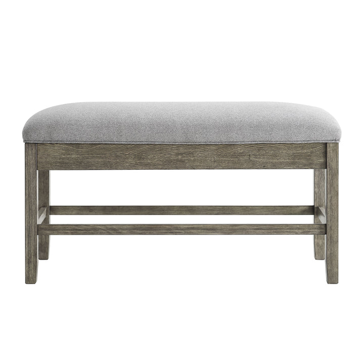 Grayson - Storage Counter Bench - Dark Gray