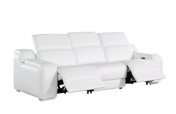1116 - 3-Piece Modular Power Reclining Sofa In With 2 Power Recliners &amp; Power Headrests
