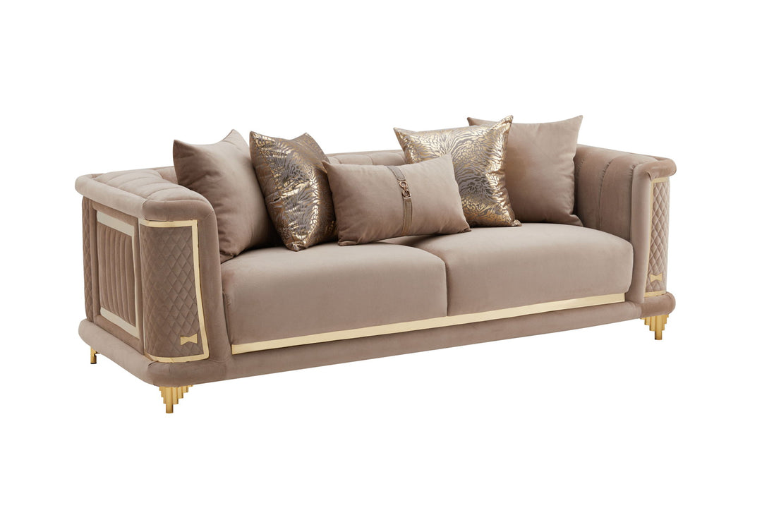 Kate - Sofa - Mauve