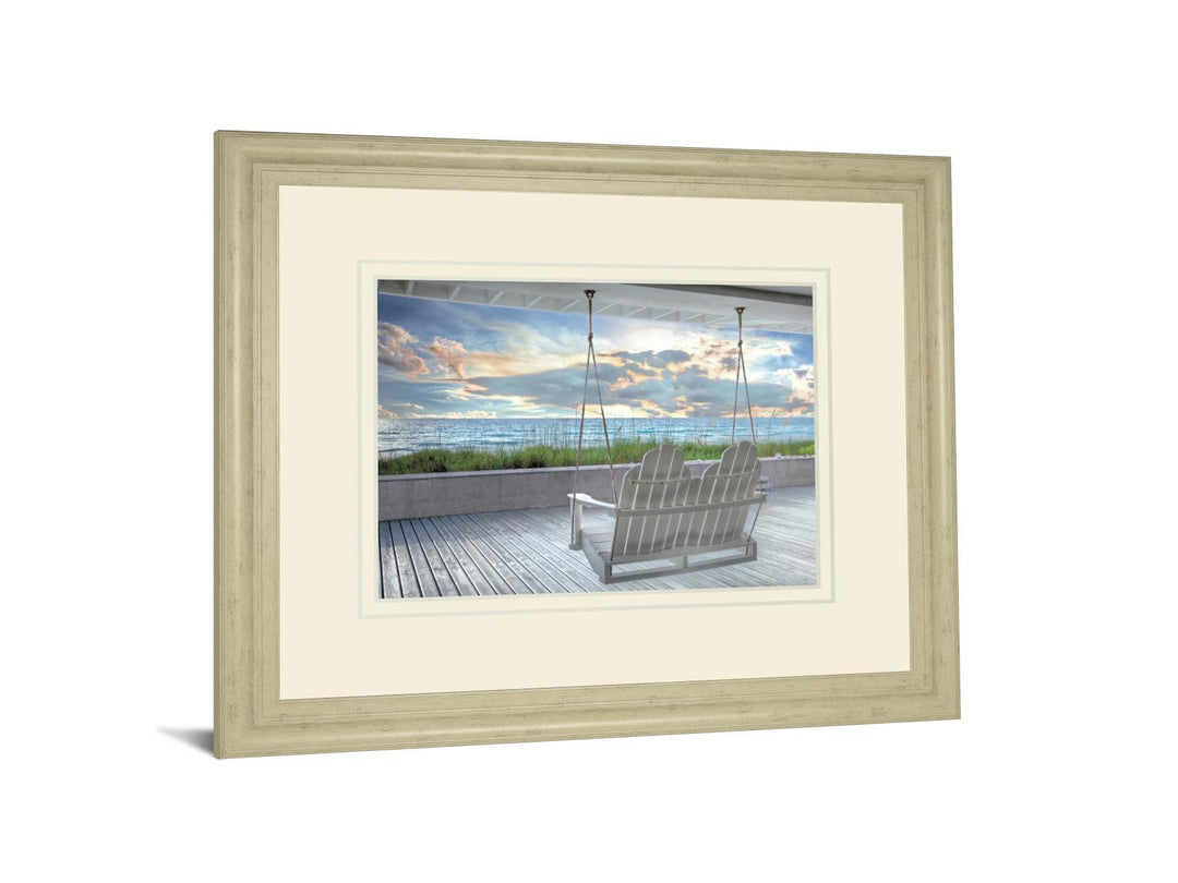 Swing At The Beach By Celebrate Life Gallery - Blue