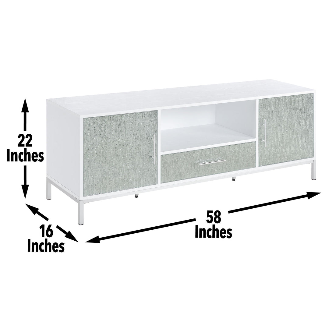 Mirage - TV Cabinet - White