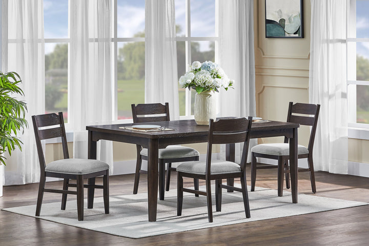 Higgins - Dining Table - Dark oak