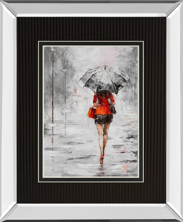 City in the Rain II By Jolanta Kowalik - Gray