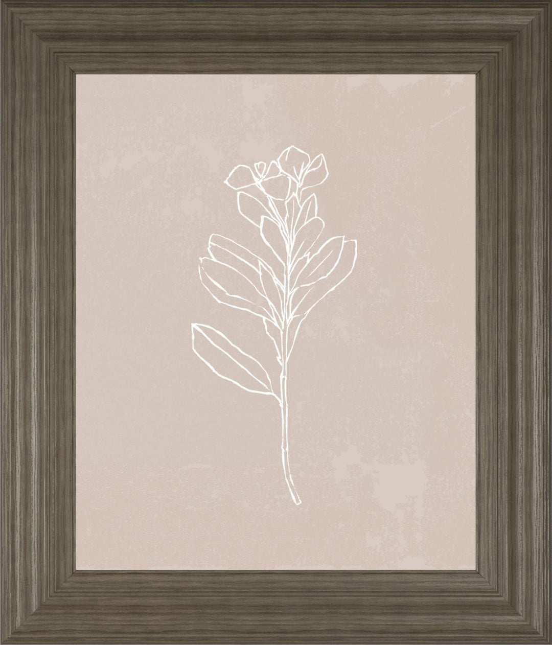 22x26 Blush Bloom I By Annie Warren - Beige