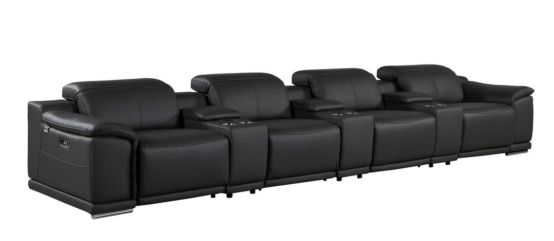 9762 - 7-Piece Modular Power Reclining Sofa With 4 Power Recliners