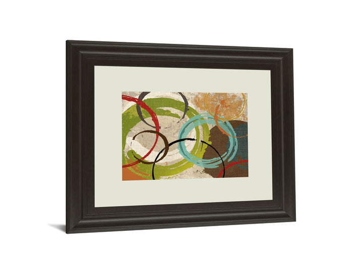 Away We Go I By Katrina Craven - Framed Print Wall Art - Beige