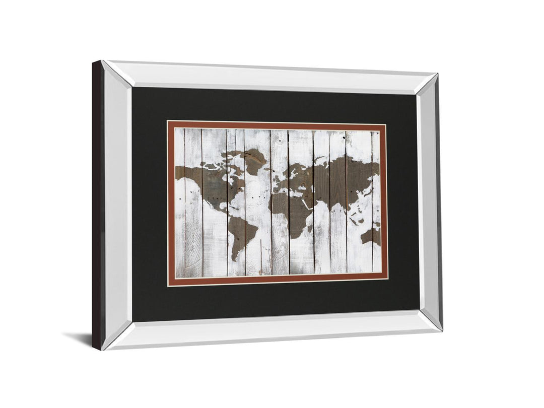 Hearthered World By Bassin Mirrored Frame - Dark Brown