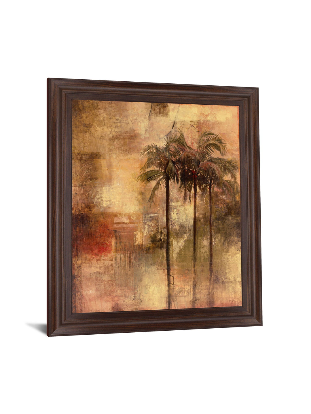 Amber Tropics - 28" x 34" Framed Wall Art