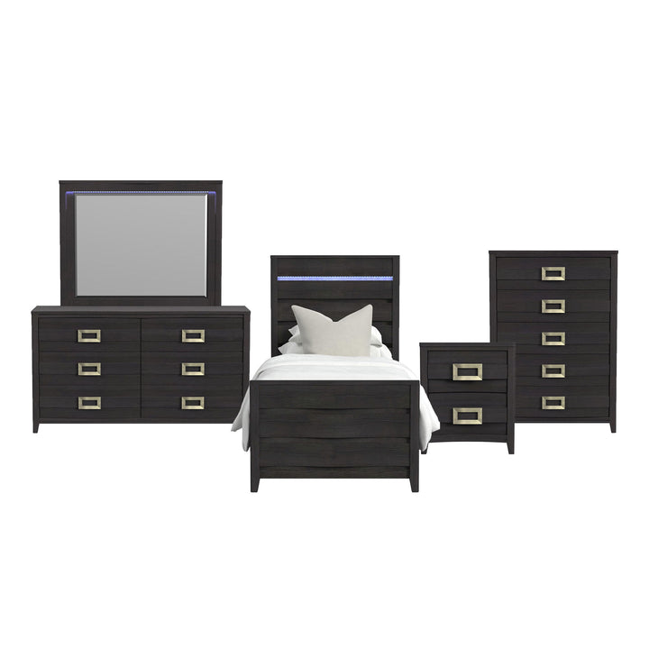 Tobias - Bedroom Set With LED