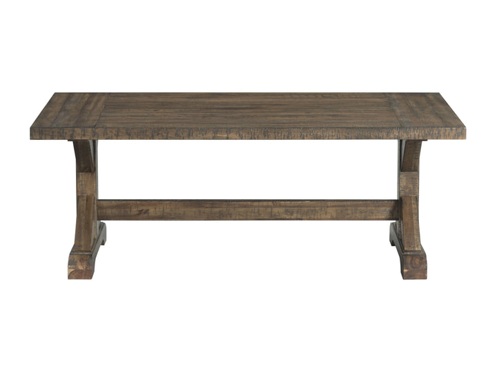 Finn - Trestle Coffee Table - Walnut