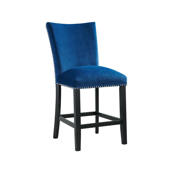 Francesca - Velvet Counter Height Chair (Set of 2)