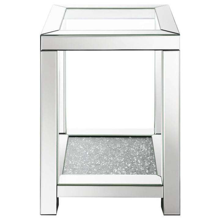 Valentina - Square Glass Top Table