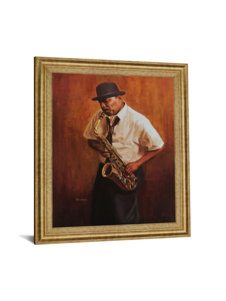 Jazz Nocturne - 28" x 34" Framed Wall Art