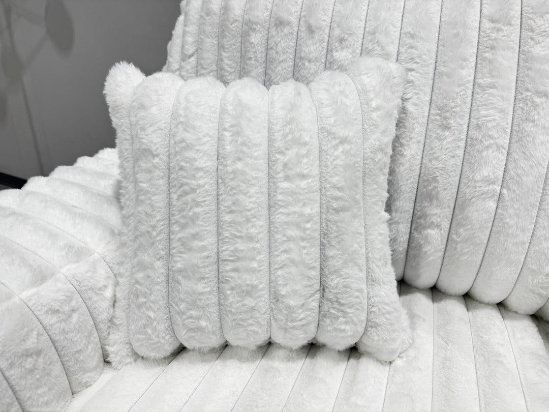 S319 Sofa and Loveseat (Ivory)