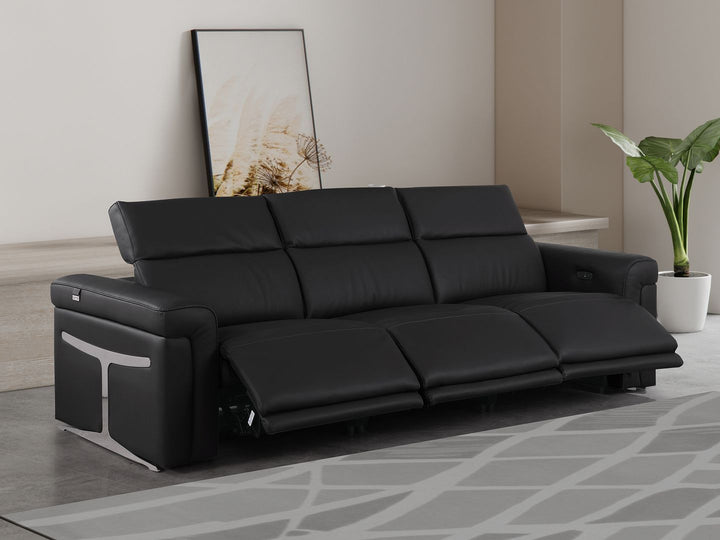 1126 - 3-Piece Modular Power Reclining Sofa In With 3 Power Recliners &amp; Power Headrests
