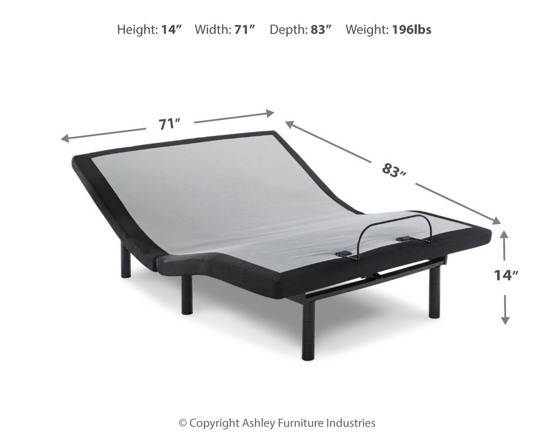 Head-Foot Model Best - Cal King Adjustable Base - Head, Neck &amp; Foot - Black
