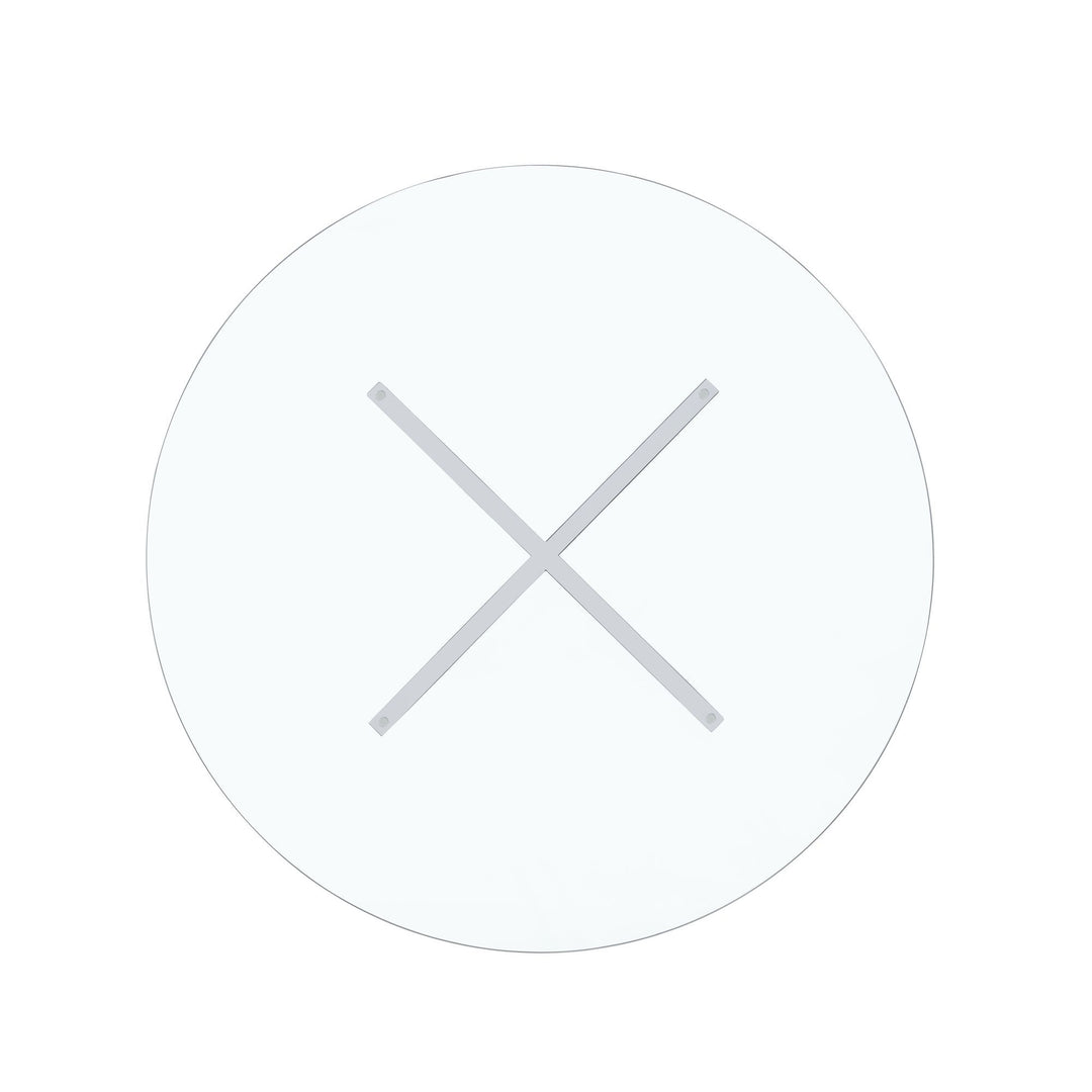 Zurich - Round Dining Table Complete - White