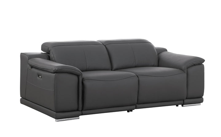 9762 - 2-Piece Modular Power Reclining Console With 2 Power Recliners In