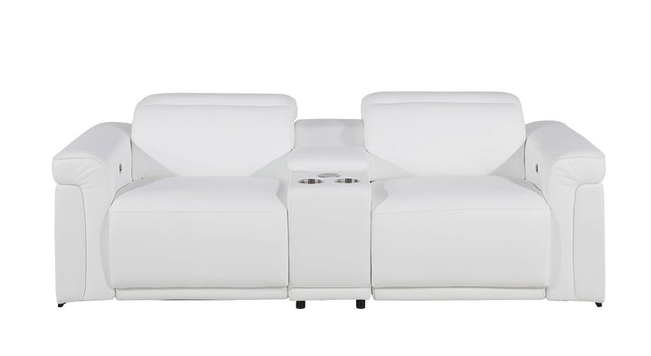 1126 - 3-Piece Modular Power Reclining Loveseat In With 2 Power Recliners &amp; Power Headrests