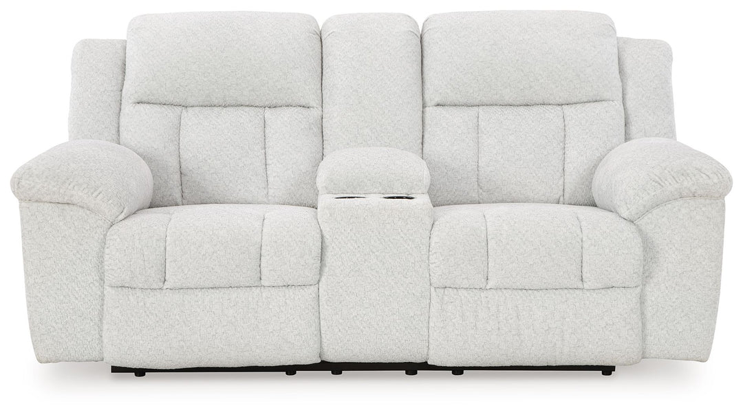 Frohn - Dbl Reclining Loveseat With Console