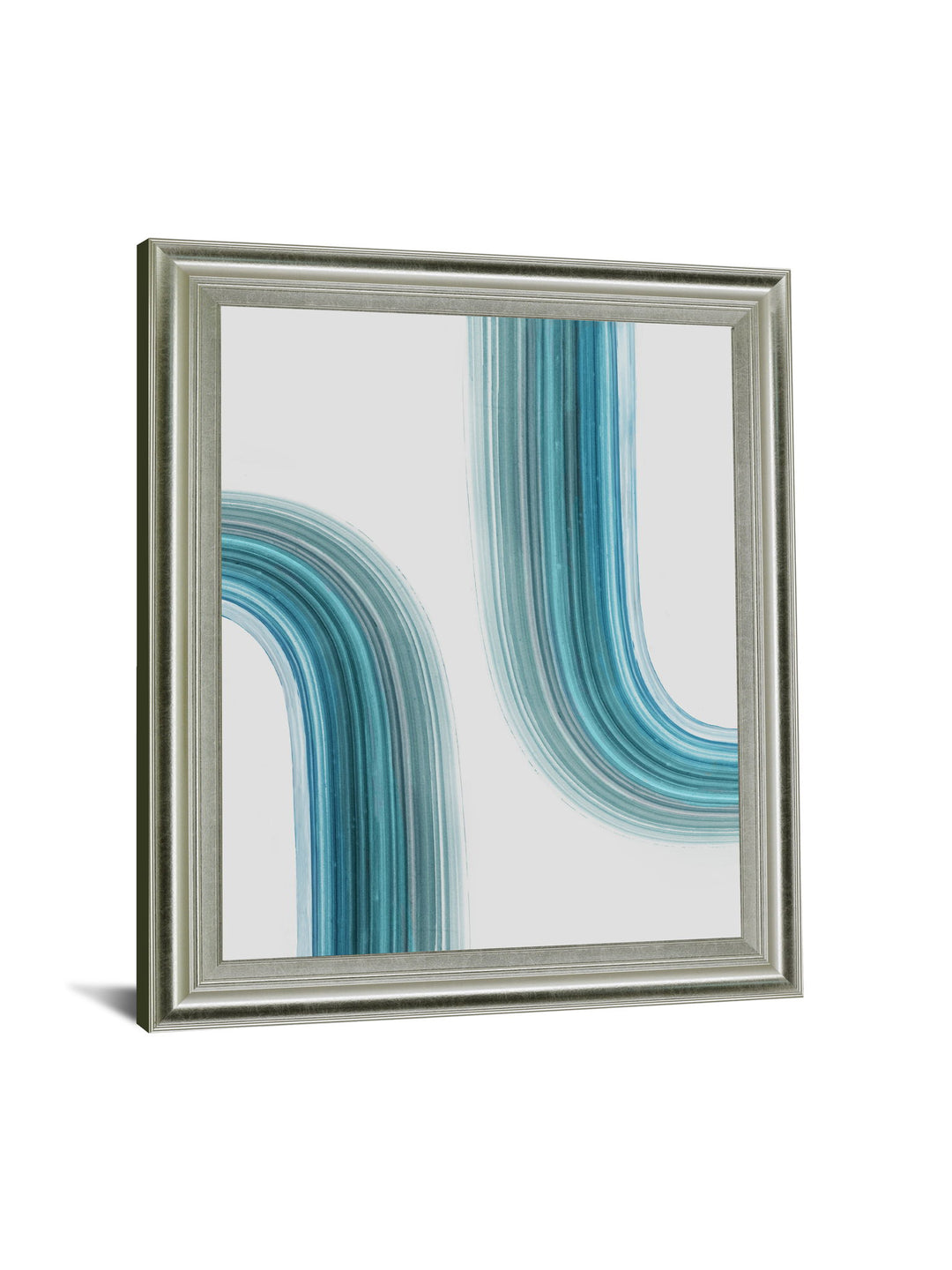 Curved Streams - 28" x 34" Framed Wall Art