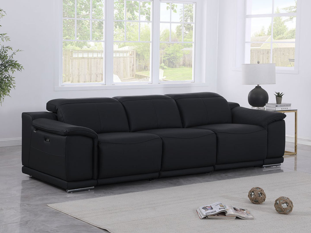 9762 - 3-Piece Modular Power Reclining Sofa With 2 Power Recliners In