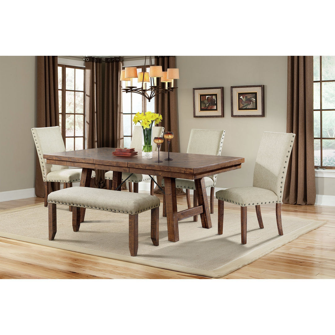 Jax - Dining Table - Dark Walnut