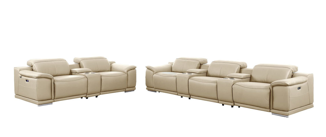 9762 - 8-Piece Modular Power Reclining Sofa And Console Loveseat Set With