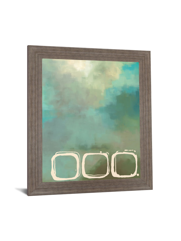 Mist Circles - 28" x 34" Framed Wall Art