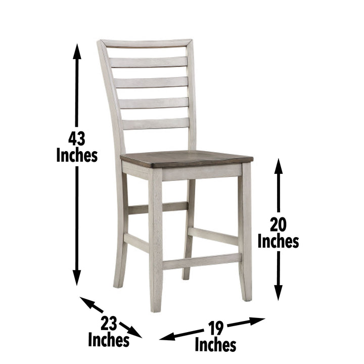 Abacus - Drop Leaf Counter Height Set