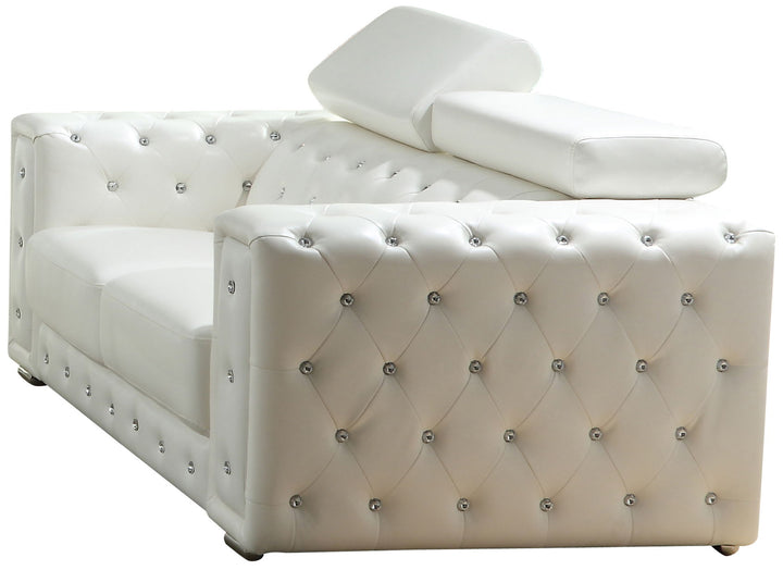 Charlise - Sofa And Loveseat - White