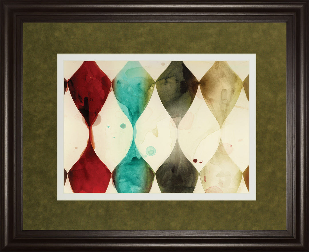 Spotted Heralds By Jessica Jenney - Framed Print Wall Art - Red