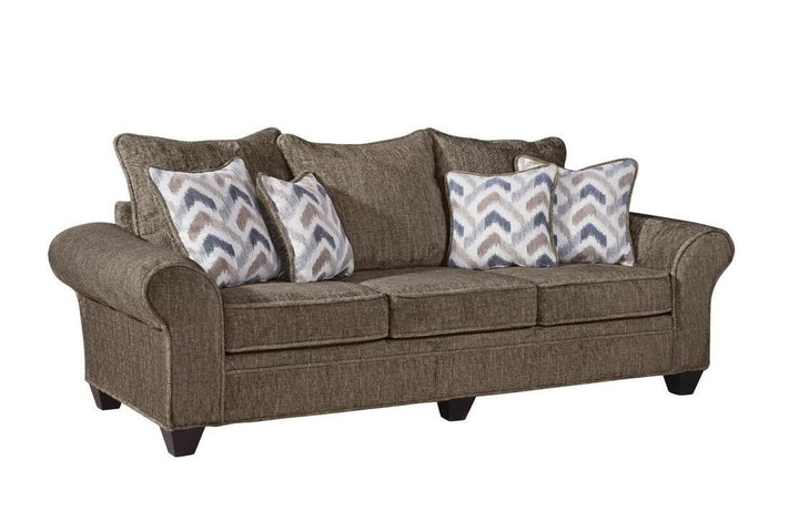 Behold 1000 Chocolate Sofa &amp; Loveseat Set (OVERSIZED)