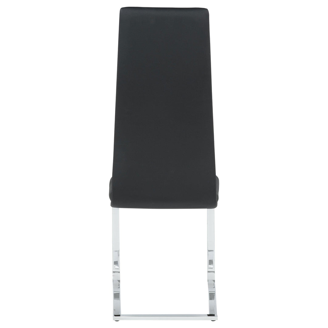 Montclair Upholstered Dining Side Chair Black (Set of 4)