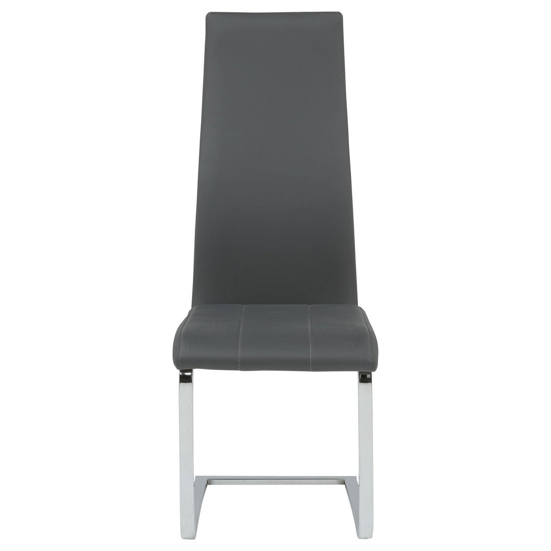 Montclair Upholstered Dining Side Chair Grey (Set of 4)