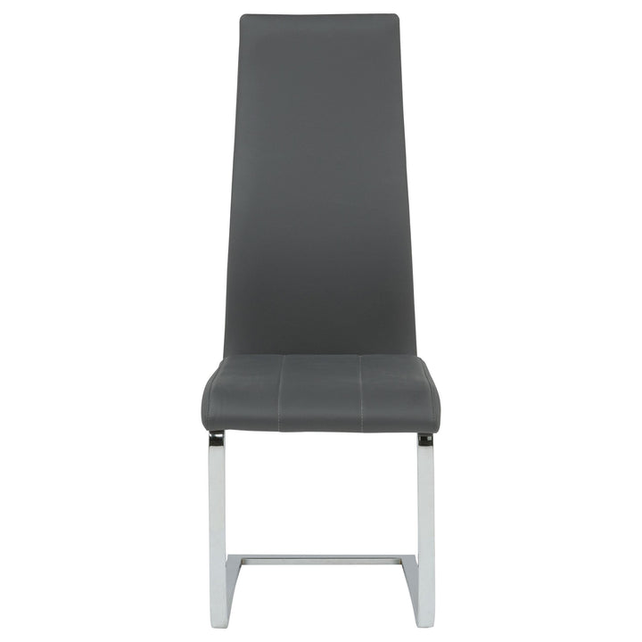 Montclair Upholstered Dining Side Chair Grey (Set of 4)